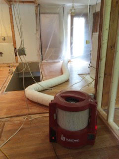 Vacuum to help keep a clean, safe job site